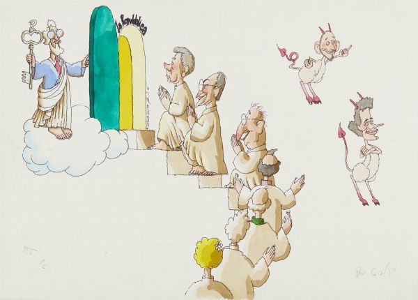 ARTISTI VARI : LOTTO COMPOSTO DA 4 FOGLI  - Asta Asta 499 | ARTE MODERNA E CONTEMPORANEA Virtuale - Associazione Nazionale - Case d'Asta italiane