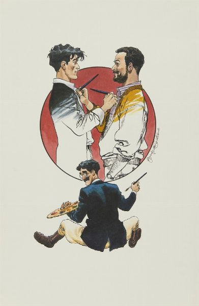 ARTISTI VARI : LOTTO COMPOSTO DA 4 FOGLI  - Asta Asta 499 | ARTE MODERNA E CONTEMPORANEA Virtuale - Associazione Nazionale - Case d'Asta italiane