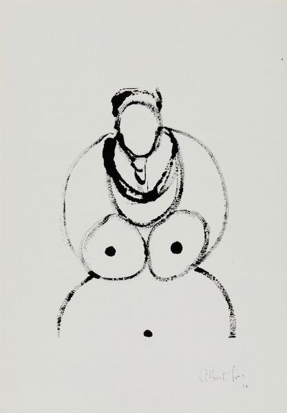 PIVI ALBERTO : STUDIO PER COMPOSIZIONE ( #5 FOGLI)  - Asta Asta 499 | ARTE MODERNA E CONTEMPORANEA Virtuale - Associazione Nazionale - Case d'Asta italiane