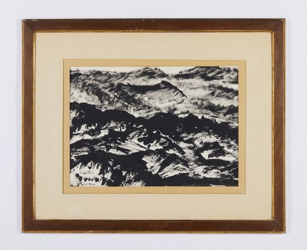 MIDOLLINI SIRIO : CIMA DI MONTAGNA  - Asta Asta 499 | ARTE MODERNA E CONTEMPORANEA Virtuale - Associazione Nazionale - Case d'Asta italiane