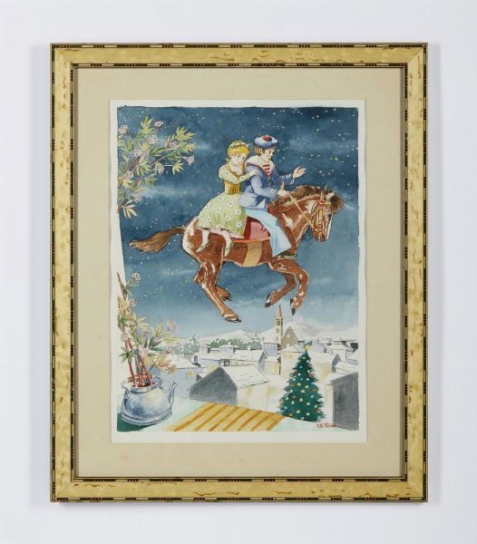 BITTONI RENATO (n. 1933) : MADRE SAMBUCO  - Asta Asta 499 | ARTE MODERNA E CONTEMPORANEA Virtuale - Associazione Nazionale - Case d'Asta italiane