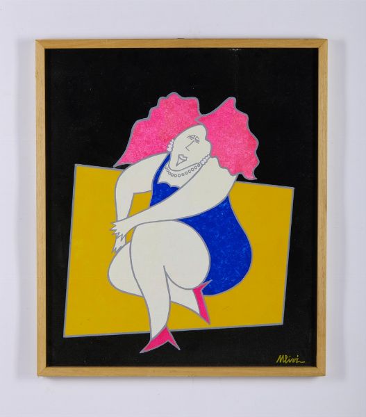 ULIVI SERGIO  (n. 1955) : IN TREPIDA ATTESA  - Asta Asta 499 | ARTE MODERNA E CONTEMPORANEA Virtuale - Associazione Nazionale - Case d'Asta italiane