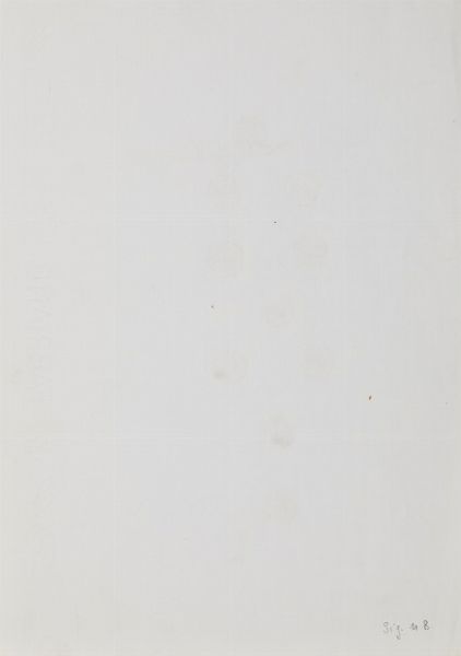 FALZONI GIORDANO (1925 - 1998) : DIECI DI DENARI  - Asta Asta 499 | ARTE MODERNA E CONTEMPORANEA Virtuale - Associazione Nazionale - Case d'Asta italiane