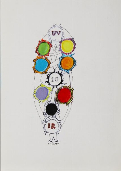 FALZONI GIORDANO (1925 - 1998) : DIECI DI DENARI  - Asta Asta 499 | ARTE MODERNA E CONTEMPORANEA Virtuale - Associazione Nazionale - Case d'Asta italiane