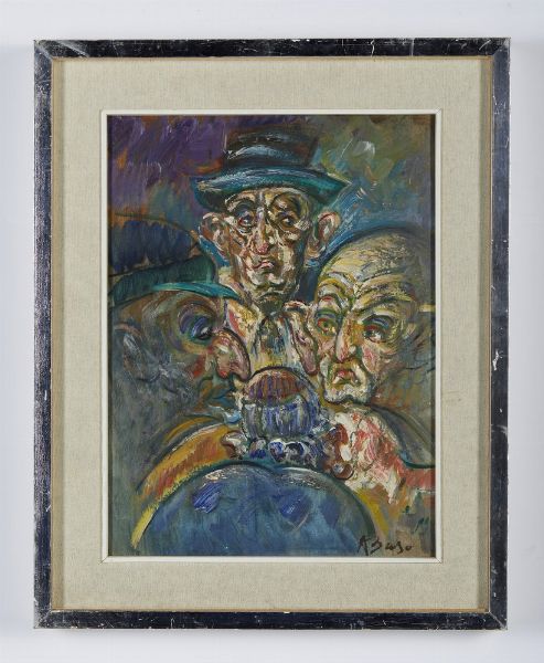 BUSO ARMANDO (1914 - 1975) : SENZA TITOLO  - Asta Asta 499 | ARTE MODERNA E CONTEMPORANEA Virtuale - Associazione Nazionale - Case d'Asta italiane