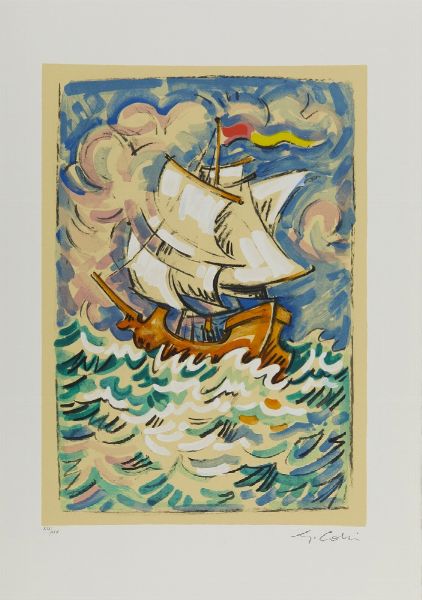 AUTORI VARI : LOTTO COMPOSTO DA N.6 FOGLI: SENZA TITOLO  - Asta Asta 499 | ARTE MODERNA E CONTEMPORANEA Virtuale - Associazione Nazionale - Case d'Asta italiane