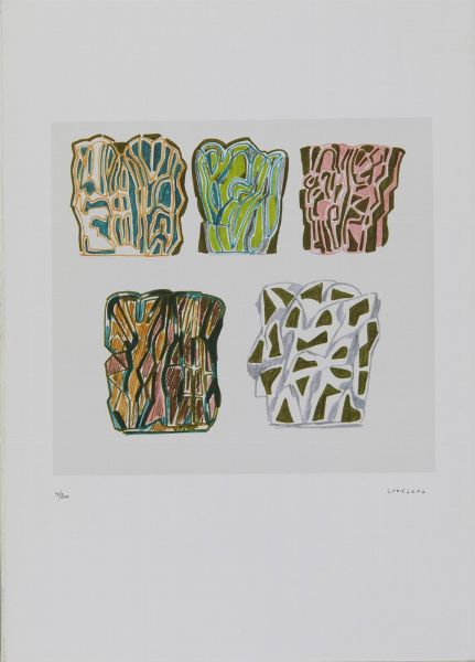 AUTORI VARI : LOTTO COMPOSTO DA N.5 FOGLI: SENZA TITOLO  - Asta Asta 499 | ARTE MODERNA E CONTEMPORANEA Virtuale - Associazione Nazionale - Case d'Asta italiane