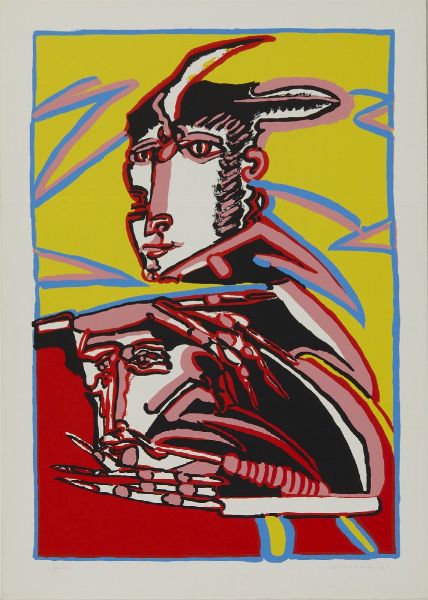 AUTORI VARI : LOTTO COMPOSTO DA N.5 FOGLI: SENZA TITOLO  - Asta Asta 499 | ARTE MODERNA E CONTEMPORANEA Virtuale - Associazione Nazionale - Case d'Asta italiane