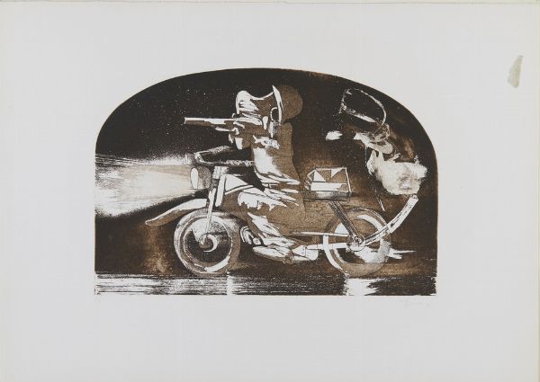 AUTORI VARI : LOTTO COMPOSTO DA N.7 FOGLI: SENZA TITOLO  - Asta Asta 499 | ARTE MODERNA E CONTEMPORANEA Virtuale - Associazione Nazionale - Case d'Asta italiane