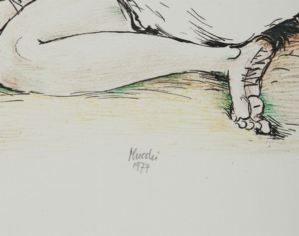 AUTORI VARI : LOTTO COMPOSTO DA N.5 FOGLI  - Asta Asta 499 | ARTE MODERNA E CONTEMPORANEA Virtuale - Associazione Nazionale - Case d'Asta italiane