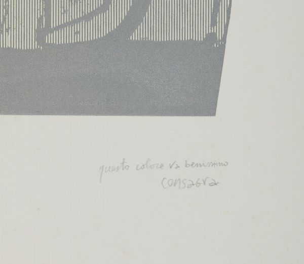 AUTORI VARI : LOTTO COMPOSTO DA N.6 FOGLI: SENZA TITOLO  - Asta Asta 499 | ARTE MODERNA E CONTEMPORANEA Virtuale - Associazione Nazionale - Case d'Asta italiane