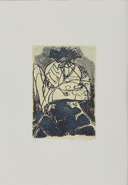 AUTORI VARI : LOTTO COMPOSTO DA N.5 FOGLI: SENZA TITOLO  - Asta Asta 499 | ARTE MODERNA E CONTEMPORANEA Virtuale - Associazione Nazionale - Case d'Asta italiane