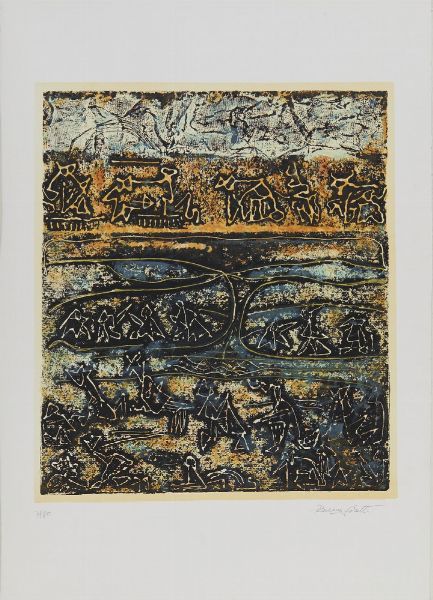 AUTORI VARI : LOTTO COMPOSTO DA N. 6 OPERE: SENZA TITOLO  - Asta Asta 499 | ARTE MODERNA E CONTEMPORANEA Virtuale - Associazione Nazionale - Case d'Asta italiane