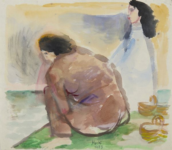 MUCCHI GABRIELE (1899 - 2002) : LOTTO COMPOSTO DA N.5 OPERE  - Asta Asta 499 | ARTE MODERNA E CONTEMPORANEA Virtuale - Associazione Nazionale - Case d'Asta italiane