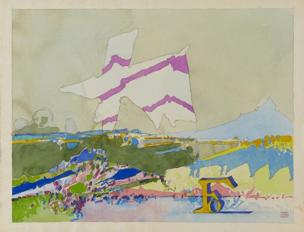 MAZA FERNANDO  (n. 1936) : LOTTO COMPOSTO DA N.3 DISEGNI: NOGENT, DAUPHINE E NOGENT  - Asta Asta 499 | ARTE MODERNA E CONTEMPORANEA Virtuale - Associazione Nazionale - Case d'Asta italiane