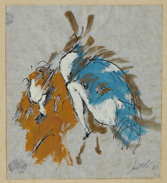 SANTOLI LEONARDO  (n. 1959) : LOTTO COMPOSTO DA N.4 OPERE: SENZA TITOLO  - Asta Asta 499 | ARTE MODERNA E CONTEMPORANEA Virtuale - Associazione Nazionale - Case d'Asta italiane