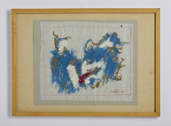 SANTOLI LEONARDO  (n. 1959) : LOTTO COMPOSTO DA N.4 OPERE: SENZA TITOLO  - Asta Asta 499 | ARTE MODERNA E CONTEMPORANEA Virtuale - Associazione Nazionale - Case d'Asta italiane