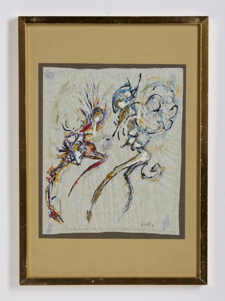 SANTOLI LEONARDO  (n. 1959) : LOTTO COMPOSTO DA N.4 OPERE: SENZA TITOLO  - Asta Asta 499 | ARTE MODERNA E CONTEMPORANEA Virtuale - Associazione Nazionale - Case d'Asta italiane