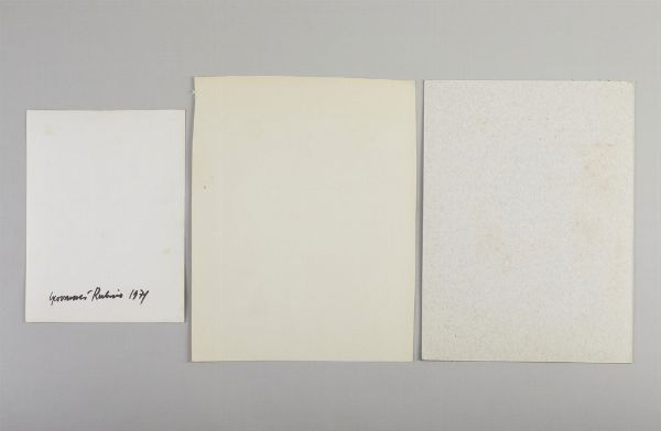 RUBINO GIOVANNI  (n. 1938) : CAVALLO DI COPPE, 1971  - Asta Asta 499 | ARTE MODERNA E CONTEMPORANEA Virtuale - Associazione Nazionale - Case d'Asta italiane