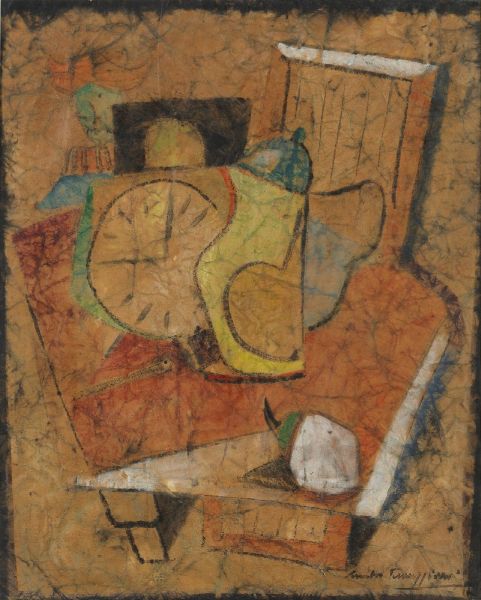 PARMEGGIANI SANDRO (1910 - 2003) : SENZA TITOLO  - Asta Asta 499 | ARTE MODERNA E CONTEMPORANEA Virtuale - Associazione Nazionale - Case d'Asta italiane