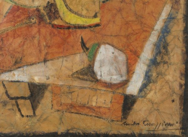 PARMEGGIANI SANDRO (1910 - 2003) : SENZA TITOLO  - Asta Asta 499 | ARTE MODERNA E CONTEMPORANEA Virtuale - Associazione Nazionale - Case d'Asta italiane