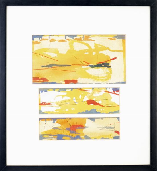 MONTESSORI ELISA  (n. 1931) : SENZA TITOLO (TRITTICO)  - Asta Asta 499 | ARTE MODERNA E CONTEMPORANEA Virtuale - Associazione Nazionale - Case d'Asta italiane