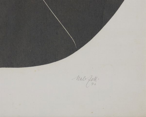 ZETTI ITALO (1913 - 1978) : SASSI DELLA LIGURIA N 10  - Asta Asta 499 | ARTE MODERNA E CONTEMPORANEA Virtuale - Associazione Nazionale - Case d'Asta italiane