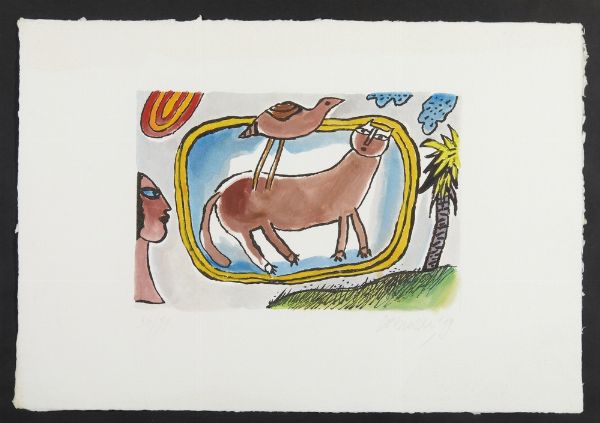 CORNEILLE (1922 - 2010) : SENZA TITOLO  - Asta Asta 499 | ARTE MODERNA E CONTEMPORANEA Virtuale - Associazione Nazionale - Case d'Asta italiane