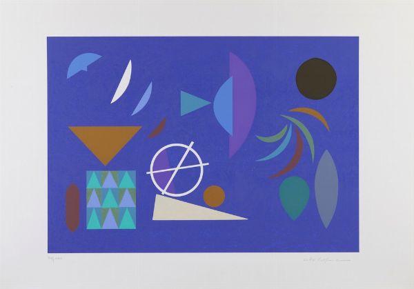 HOFFMANN OTTO  (1907 - 1996) : LOTTO COMPOSTO DA N.3 FOGLI. SENZA TITOLO  - Asta Asta 499 | ARTE MODERNA E CONTEMPORANEA Virtuale - Associazione Nazionale - Case d'Asta italiane