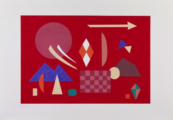 HOFFMANN OTTO  (1907 - 1996) : LOTTO COMPOSTO DA N.3 FOGLI. SENZA TITOLO  - Asta Asta 499 | ARTE MODERNA E CONTEMPORANEA Virtuale - Associazione Nazionale - Case d'Asta italiane