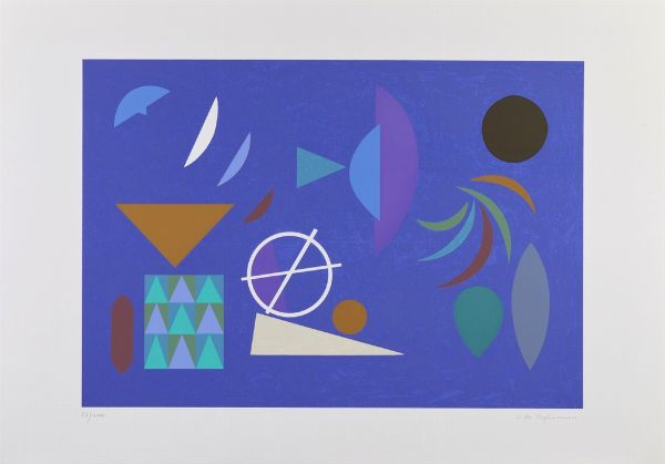 HOFFMANN OTTO  (1907 - 1996) : CARTELLA COMPOSTA DA N.3 FOGLI  - Asta Asta 499 | ARTE MODERNA E CONTEMPORANEA Virtuale - Associazione Nazionale - Case d'Asta italiane