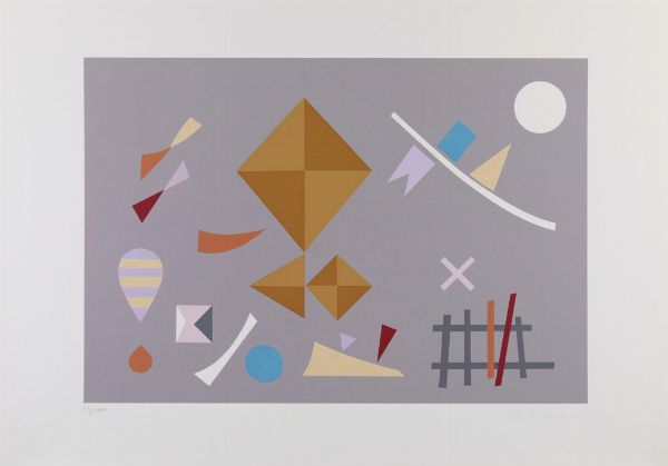 HOFFMANN OTTO  (1907 - 1996) : CARTELLA COMPOSTA DA N.3 FOGLI  - Asta Asta 499 | ARTE MODERNA E CONTEMPORANEA Virtuale - Associazione Nazionale - Case d'Asta italiane