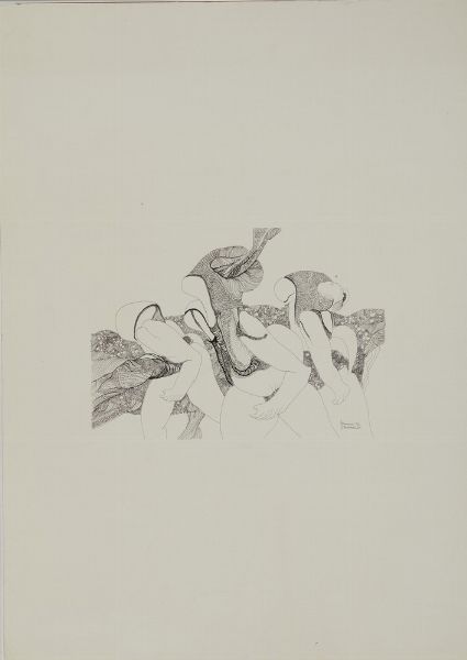 ARTISTI VARI : LOTTO COMPOSTO DA n.5 FOGLI  - Asta Asta 499 | ARTE MODERNA E CONTEMPORANEA Virtuale - Associazione Nazionale - Case d'Asta italiane