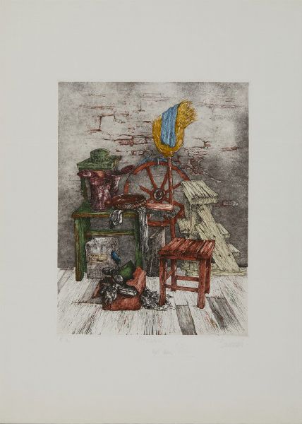 ARTISTI VARI : LOTTO COMPOSTO DA n.5 FOGLI  - Asta Asta 499 | ARTE MODERNA E CONTEMPORANEA Virtuale - Associazione Nazionale - Case d'Asta italiane