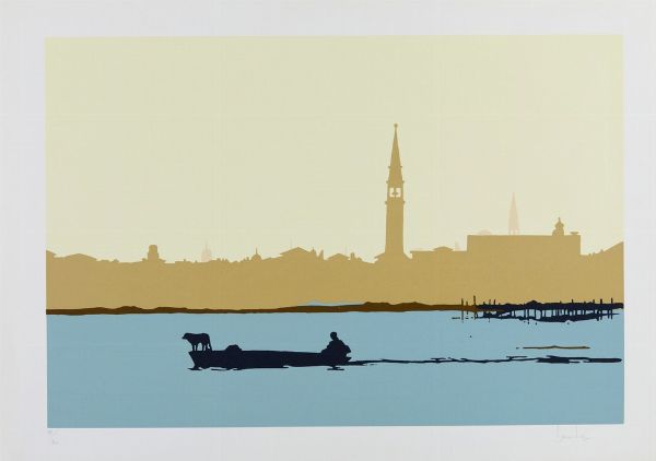 ARTISTI VARI : LOTTO COMPOSTO DA N.5 FOGLI  - Asta Asta 499 | ARTE MODERNA E CONTEMPORANEA Virtuale - Associazione Nazionale - Case d'Asta italiane