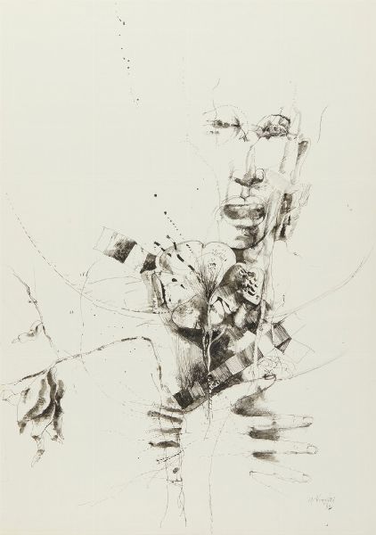 ARTISTI VARI : LOTTO COMPOSTO DA N.5 FOGLI  - Asta Asta 499 | ARTE MODERNA E CONTEMPORANEA Virtuale - Associazione Nazionale - Case d'Asta italiane