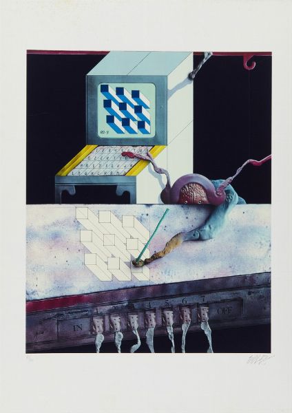 AUTORI VARI : LOTTO COMPOSTO DA N.5 FOGLI: SENZA TITOLO  - Asta Asta 499 | ARTE MODERNA E CONTEMPORANEA Virtuale - Associazione Nazionale - Case d'Asta italiane