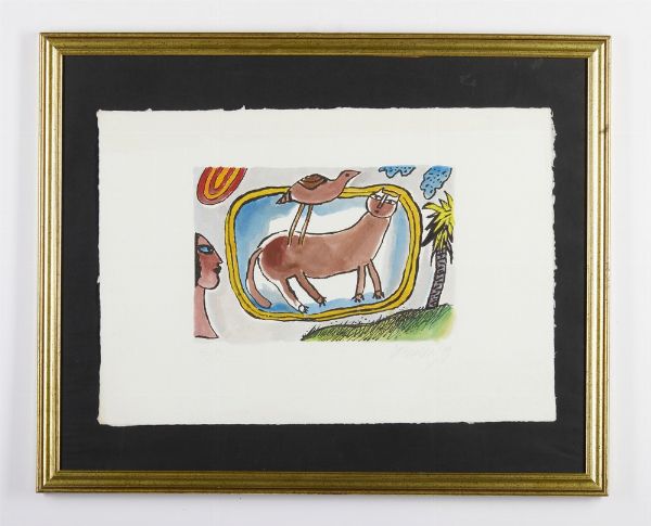 CORNEILLE (1922 - 2010) : SENZA TITOLO  - Asta Asta 499 | ARTE MODERNA E CONTEMPORANEA Virtuale - Associazione Nazionale - Case d'Asta italiane