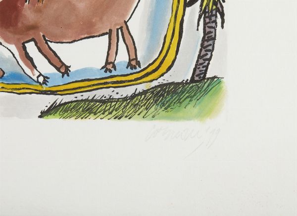 CORNEILLE (1922 - 2010) : SENZA TITOLO  - Asta Asta 499 | ARTE MODERNA E CONTEMPORANEA Virtuale - Associazione Nazionale - Case d'Asta italiane