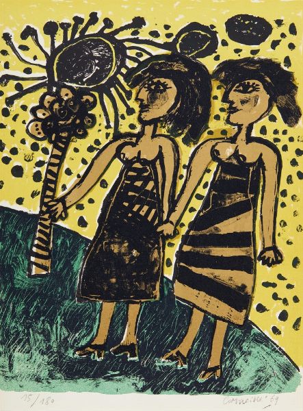 CORNEILLE (1922 - 2010) : SENZA TITOLO  - Asta Asta 499 | ARTE MODERNA E CONTEMPORANEA Virtuale - Associazione Nazionale - Case d'Asta italiane