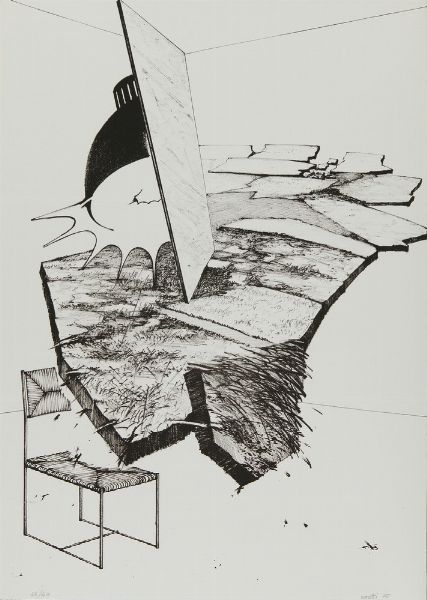 AUTORI VARI : LOTTO COMPOSTO DA N.6 FOGLI  - Asta Asta 499 | ARTE MODERNA E CONTEMPORANEA Virtuale - Associazione Nazionale - Case d'Asta italiane