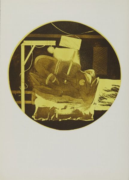 AUTORI VARI : LOTTO COMPOSTO DA N.5 FOGLI  - Asta Asta 499 | ARTE MODERNA E CONTEMPORANEA Virtuale - Associazione Nazionale - Case d'Asta italiane