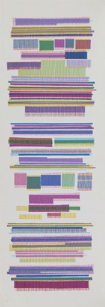 HUBER-AOI KONO (n. 1936) : LOTTO COMPOSTO DA N. 2 FOGLI: ORIZZONTALE - VERTICALE  - Asta Asta 499 | ARTE MODERNA E CONTEMPORANEA Virtuale - Associazione Nazionale - Case d'Asta italiane