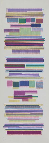 HUBER-AOI KONO (n. 1936) : LOTTO COMPOSTO DA N. 2 FOGLI: ORIZZONTALE - VERTICALE  - Asta Asta 499 | ARTE MODERNA E CONTEMPORANEA Virtuale - Associazione Nazionale - Case d'Asta italiane