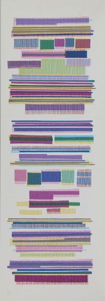 HUBER-AOI KONO (n. 1936) : LOTTO COMPOSTO DA N.2 FOGLI: ORIZZONTALE - VERTICALE  - Asta Asta 499 | ARTE MODERNA E CONTEMPORANEA Virtuale - Associazione Nazionale - Case d'Asta italiane