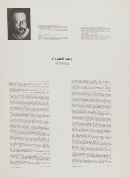 CARMI EUGENIO (1920 - 2016) : CARTELLA COMPOSTA DA N.3 FOGLI  - Asta Asta 499 | ARTE MODERNA E CONTEMPORANEA Virtuale - Associazione Nazionale - Case d'Asta italiane
