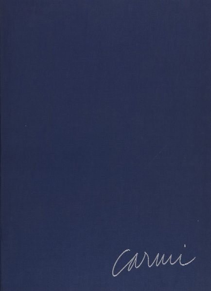 CARMI EUGENIO (1920 - 2016) : CARTELLA COMPOSTA DA N.3 FOGLI  - Asta Asta 499 | ARTE MODERNA E CONTEMPORANEA Virtuale - Associazione Nazionale - Case d'Asta italiane