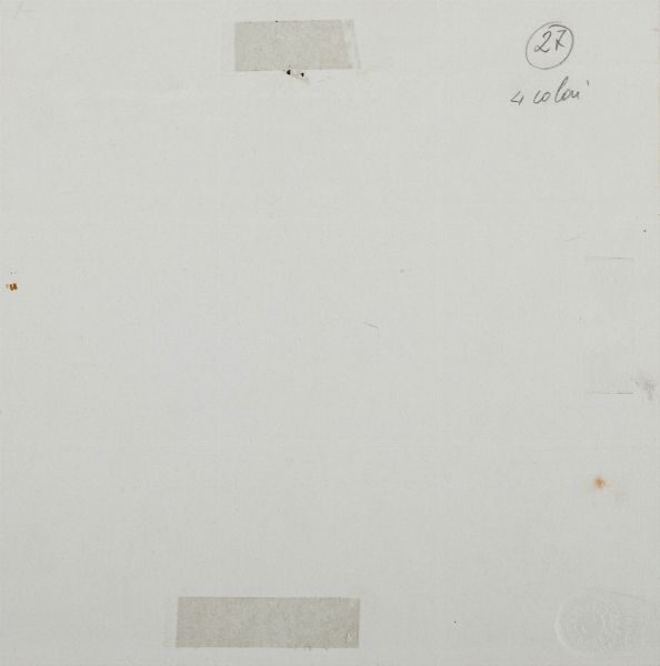 BONALUMI AGOSTINO (1935 - 2013) : DUE DI DENARI, 1971  - Asta Asta 499 | ARTE MODERNA E CONTEMPORANEA Virtuale - Associazione Nazionale - Case d'Asta italiane