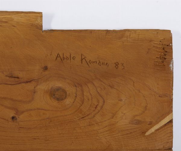 ABATE ROMANO (n. 1941) : SENZA TITOLO  - Asta Asta 499 | ARTE MODERNA E CONTEMPORANEA Virtuale - Associazione Nazionale - Case d'Asta italiane