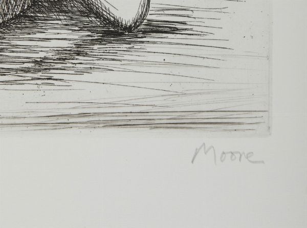 MOORE HENRY (1898 - 1986) : DUE FIGURE DISTESE, 1977-1978  - Asta Asta 499 | ARTE MODERNA E CONTEMPORANEA Virtuale - Associazione Nazionale - Case d'Asta italiane